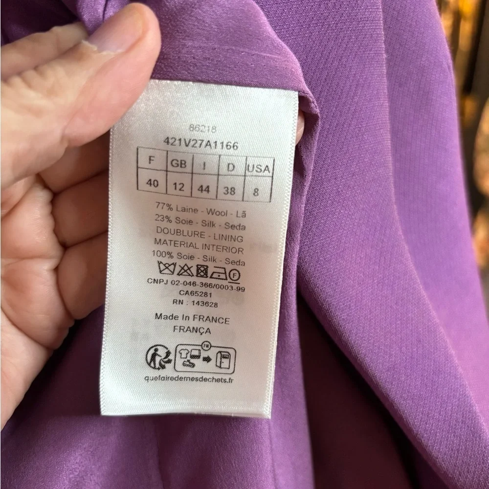 Dior women’s like new Purple Women's Blazer size US 8
